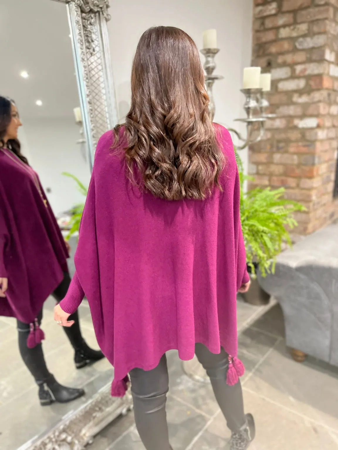 Bead Tassel Poncho Rally