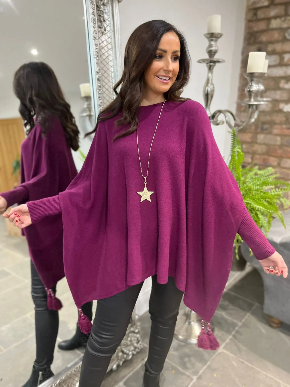 Bead Tassel Poncho Rally