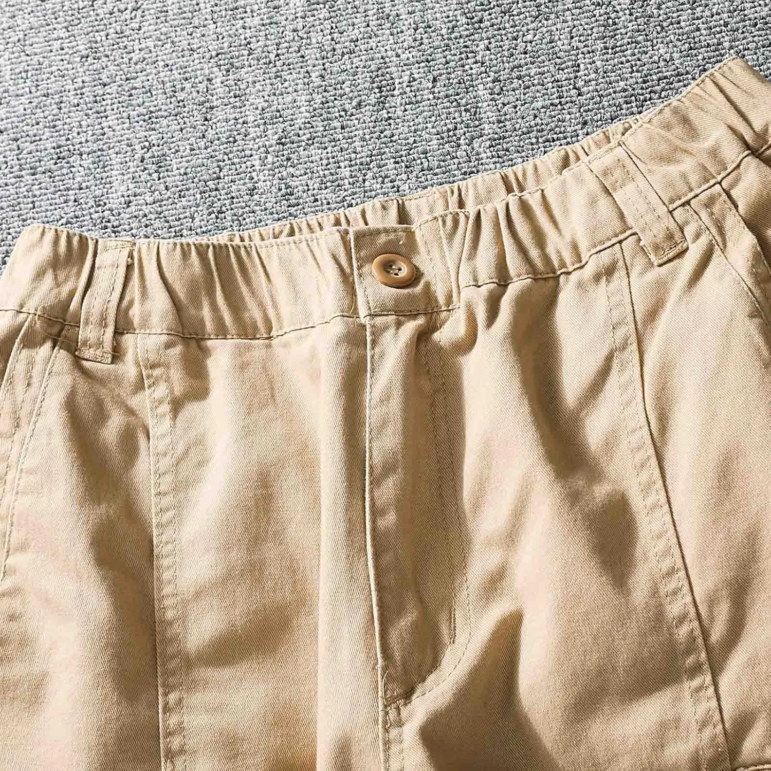 Cargo Pants for Men Relaxed Fit Sweatpants Slim Fit Workout Training Thigh Mesh Gym Jogger Pants with Zipper Pockets