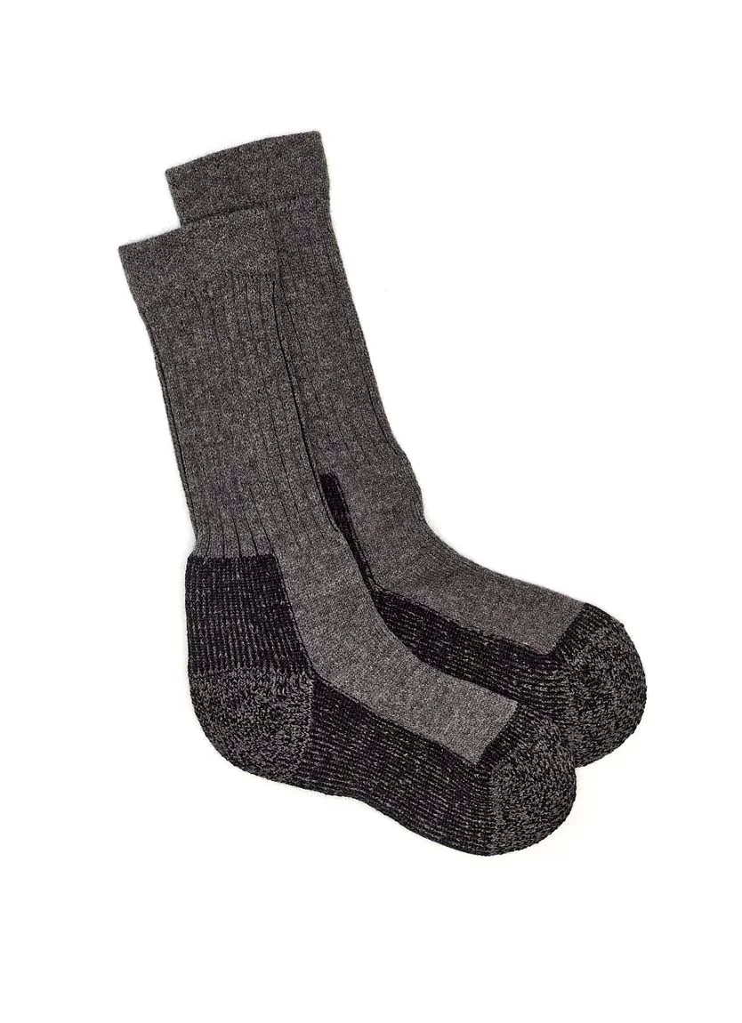Everyday Possum Work Sock - Grey Mix