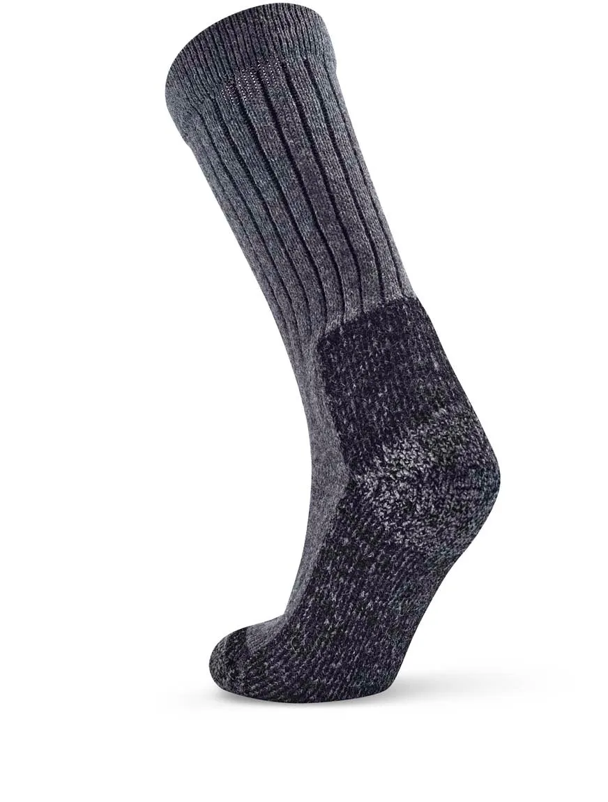 Everyday Possum Work Sock - Grey Mix