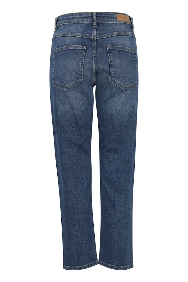 ICHI Medium Blue Raven Jeans