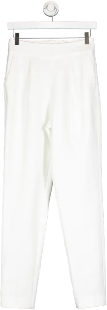Karen Millen White Tailored Trousers UK 6