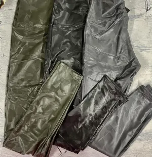 Leggings Depot Tummy Control Leather Leggings