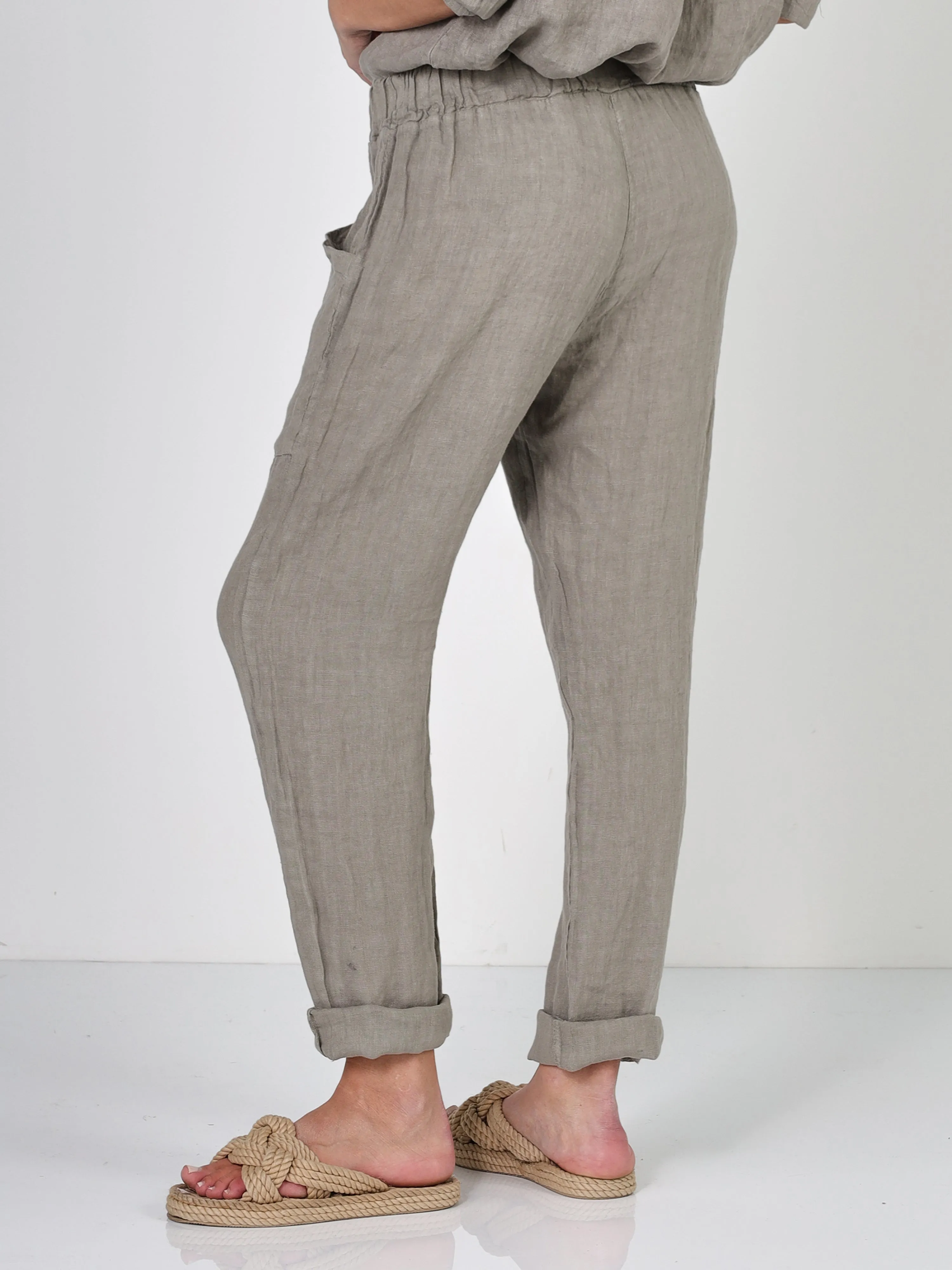 POLETTE trousers - Mud