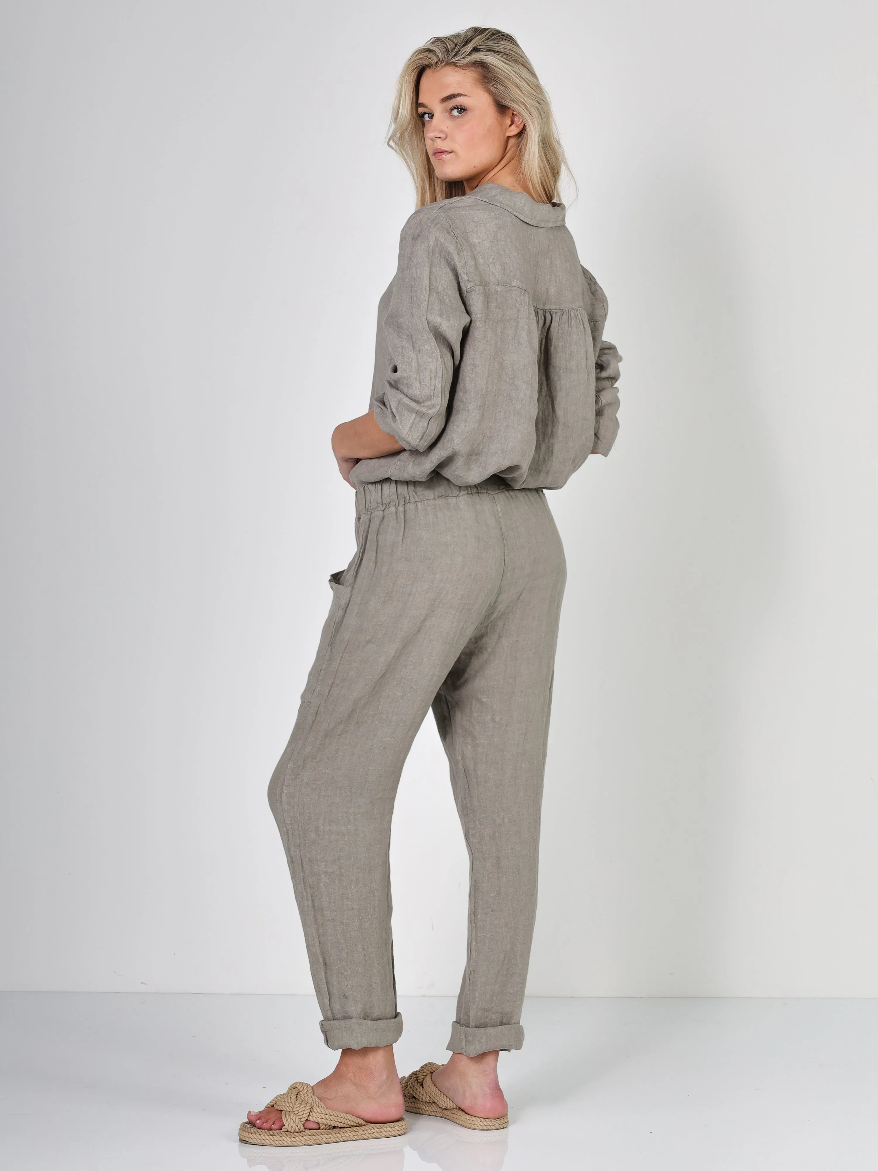 POLETTE trousers - Mud