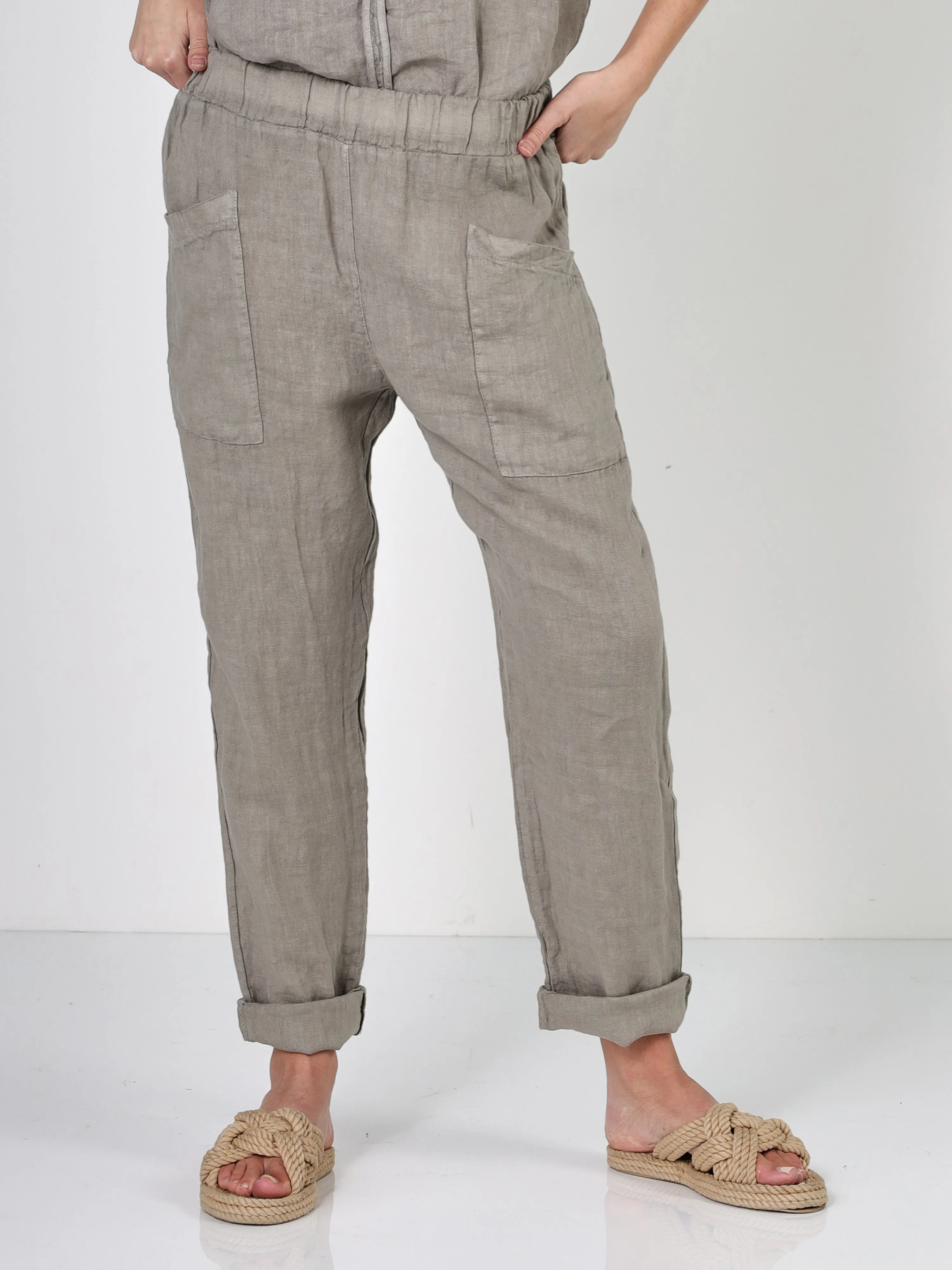 POLETTE trousers - Mud