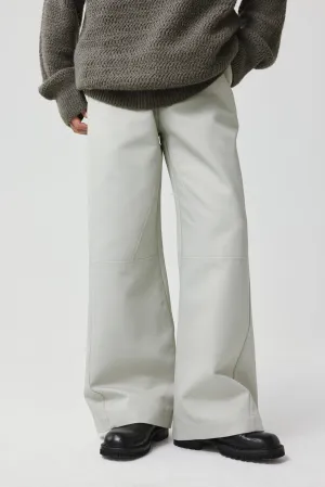 Scimitar cut casual pants