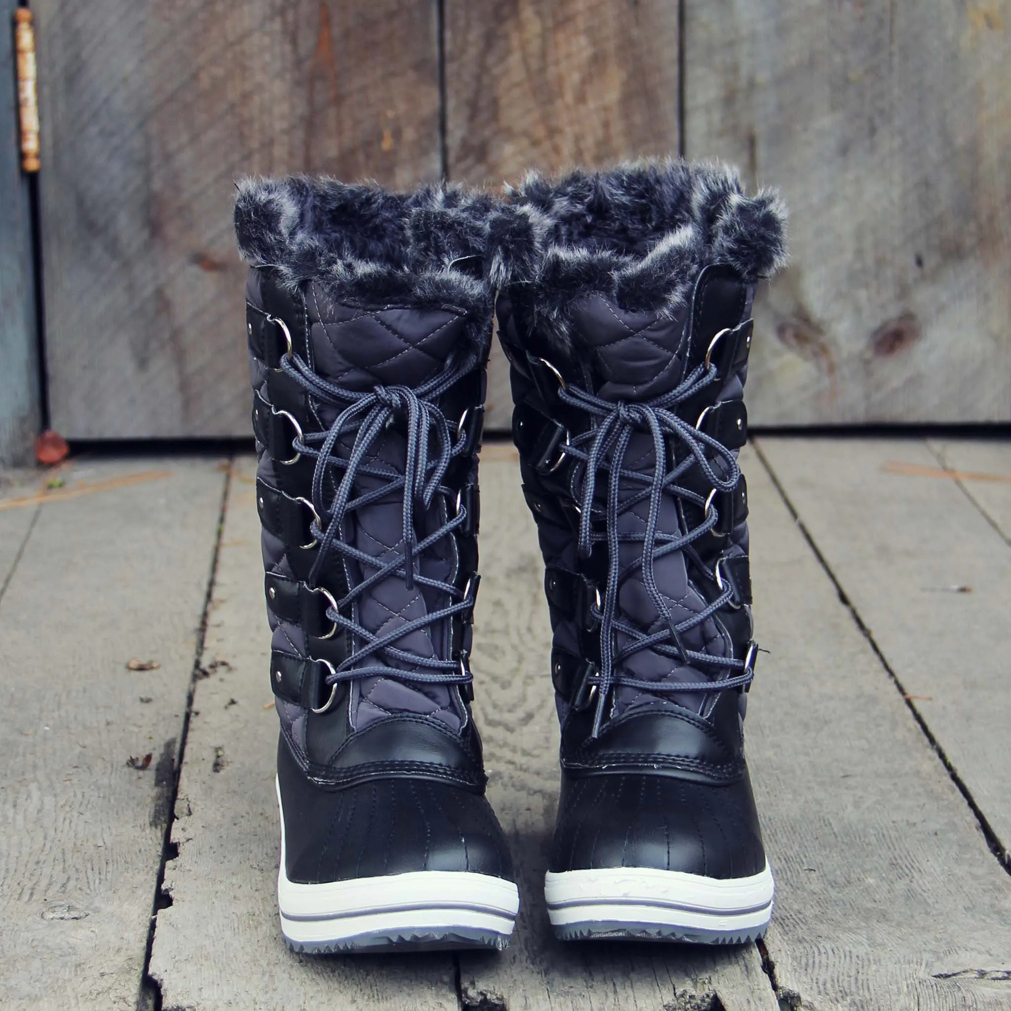Smoke & Frost Snow Boots