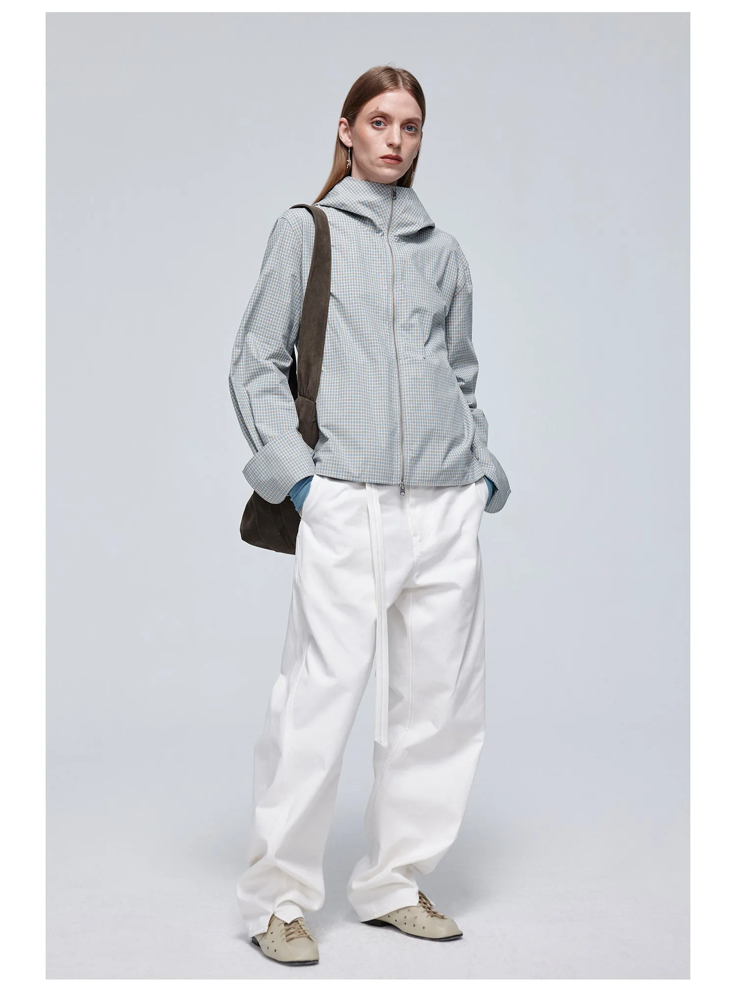 Twist Belt Casual Pants
