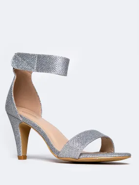 Velcro Ankle Strap Heel