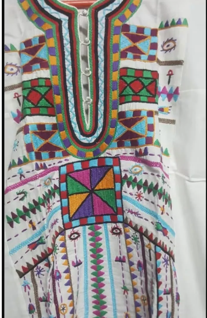 Vintage Bedouin Long Maxi Kaftan  hand embroidered dress, Fresh summer dress, S to XXL, Bohemian Kaftan, Egyptian cotton.