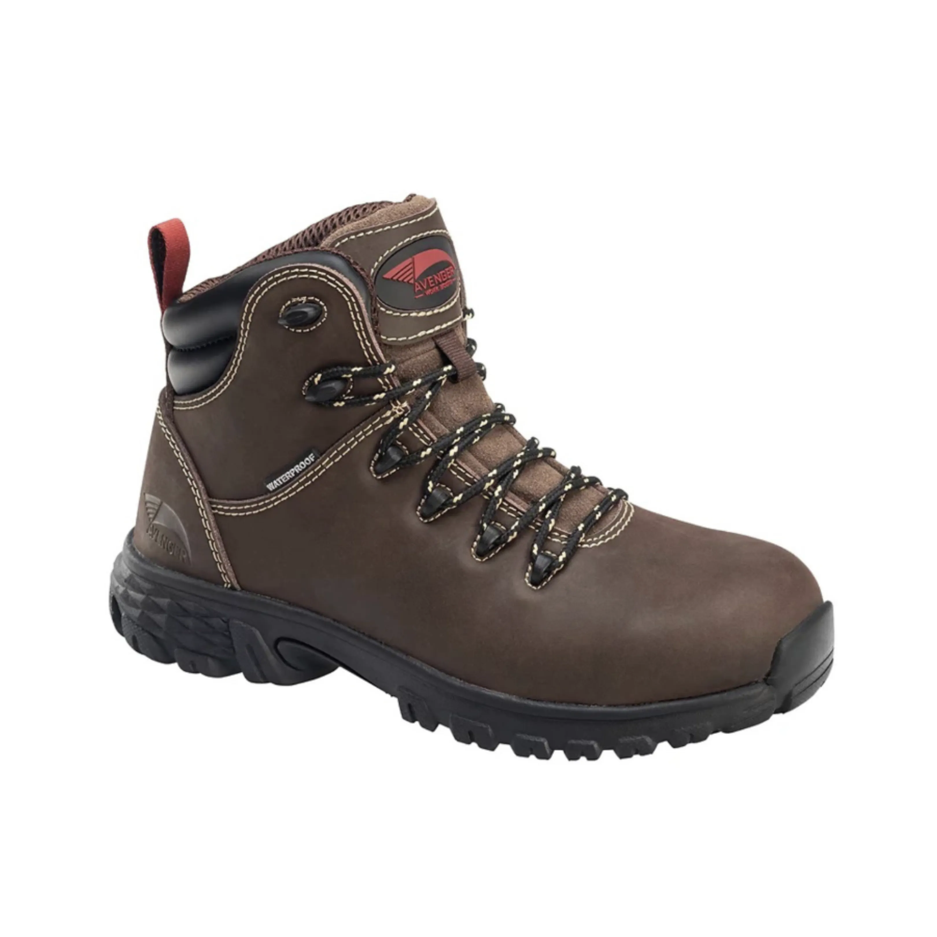 Women's Flight (Alloy Toe) Boot - Brown (Regular Width)